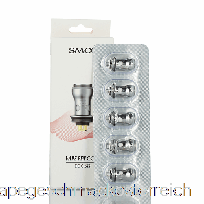 Smok Vape Pen 22 Ersatzspulen 0,6 Ohm Gleichstromspulen Vape-Geschmack